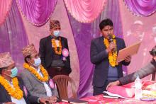 स्थानिय पुल उद्याटन कार्यक्रम